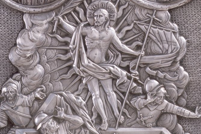 Renaissance silver book-cover