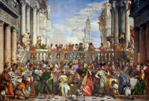 The Wedding Feast at Cana, Paolo Veronese (1528–1588), 1563; Louvre