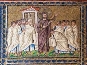 Christ appears to his disciples; Sant'Apollinare Nuovo, Ravenna; 6th century; Photo Nick Thompson CC BY-NC-SA 2.0
