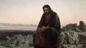 Christ in the Wilderness: Ivan Kramskoy (1837–1887), 1872; Tretyakov Gallery, Moscow